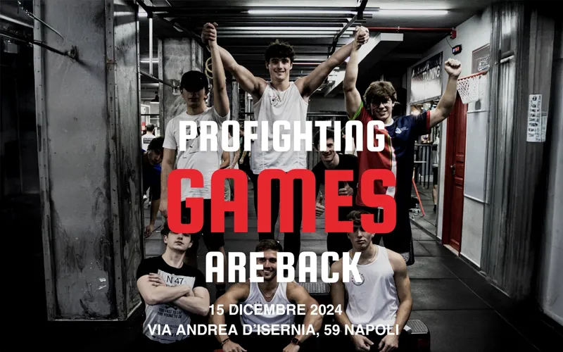 profighting games evento organizzato da luca donadio personal trainer e coach da combattimento
